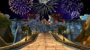 Feuerwerk über Sturmwind zur WoW Neujahrsfeier