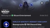 Teaser Bild von WoW Discord Quest: So sicherst du dir einfach Discord Orbs