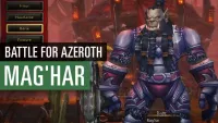 Teaser Bild von WoW: Battle for Azeroth - martialische Maghar-Orcs im Charaktereditor