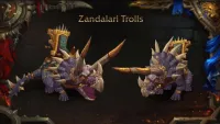 Teaser Bild von WoW: Kul Tiran und Zandalaritrolle - Klassenkombinationen, Volksboni und Reittiere bekannt