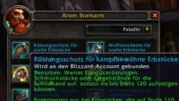 Teaser Bild von WoW: Erbstücke mit Patch 8.1.5 auf 120 aufwerten - Herkunft, Kosten, alle Infos