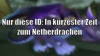 Teaser Bild von Nur diese ID: Holt euch in kürzester Zeit die begehrten Netherdrachen [World of Warcraft]