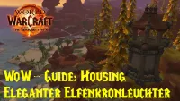 Teaser Bild von WoW-Guide: Schmiedeeiserner Kronleuchter mit drei Kerzen - Gründerspitze - Dekorationsjagd - Housing