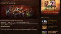Teaser Bild von WoW Patch 6.2.2a Patchnotes