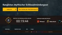 Teaser Bild von Offizielle Ranglisten für mythisch+ Instanzen