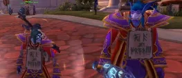 Teaser Bild von WoW: So bekommt ihr das Spielzeug 'Roben des Verdammnisverkünders'