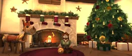 Teaser Bild von WoW Housing Guide: Haus mit Weihnachts-Dekorationen