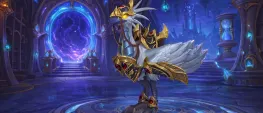 Teaser Bild von WoW Midnight: Der Leuchtende Falkenschreiter als Belohnung in der Terrasse der Magister