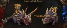 Teaser Bild von WoW: Kul Tiran und Zandalaritrolle - Klassenkombinationen, Volksboni und Reittiere bekannt