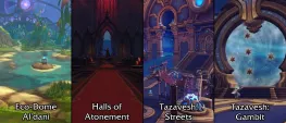 Teaser Bild von WoW Patch 11.2: Alle acht Mythisch-Plus-Dungeons aus Season 3 bekannt